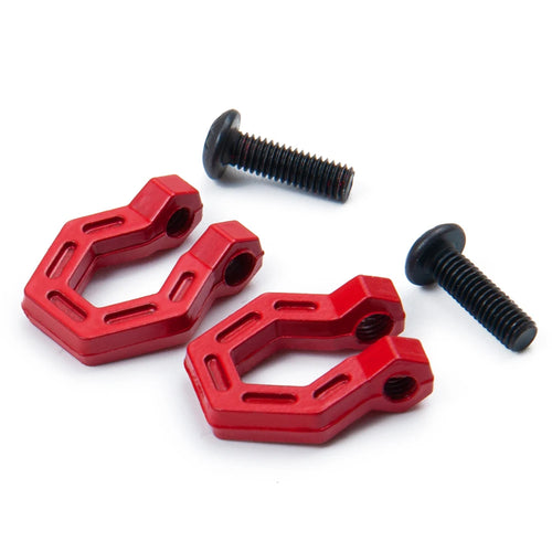 AXSPEED Aluminum Alloy Trailer Tow Shackles Hook for Axial SCX10 1/10