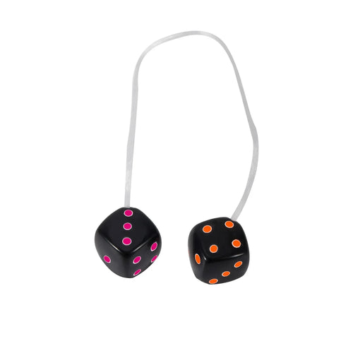 Plastic Scale Fuzzy Dice Multicolor Hanging Accessories for 1/10 RC