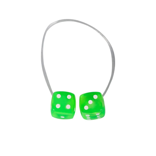 Plastic Scale Fuzzy Dice Multicolor Hanging Accessories for 1/10 RC