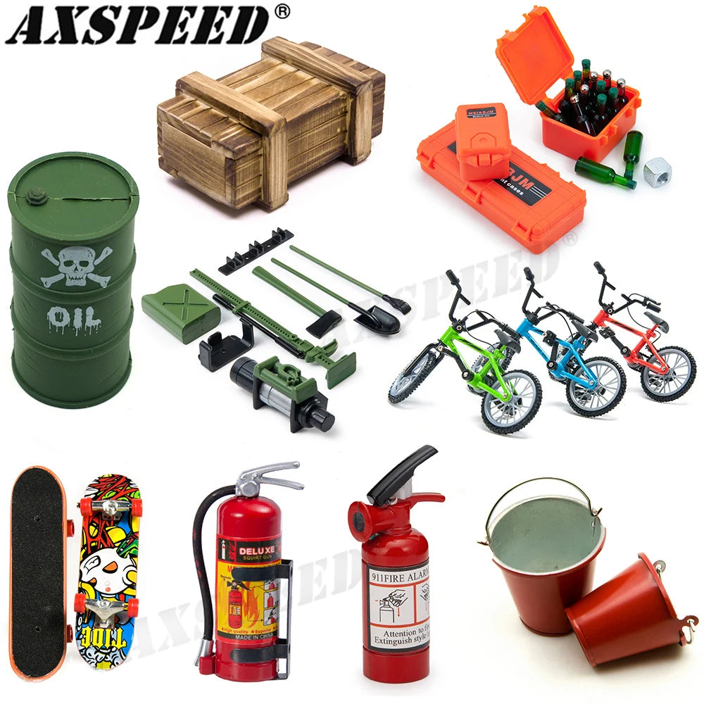 AXSPEED RC Car Simulated Decoration Tools Accessories Mini Toys for